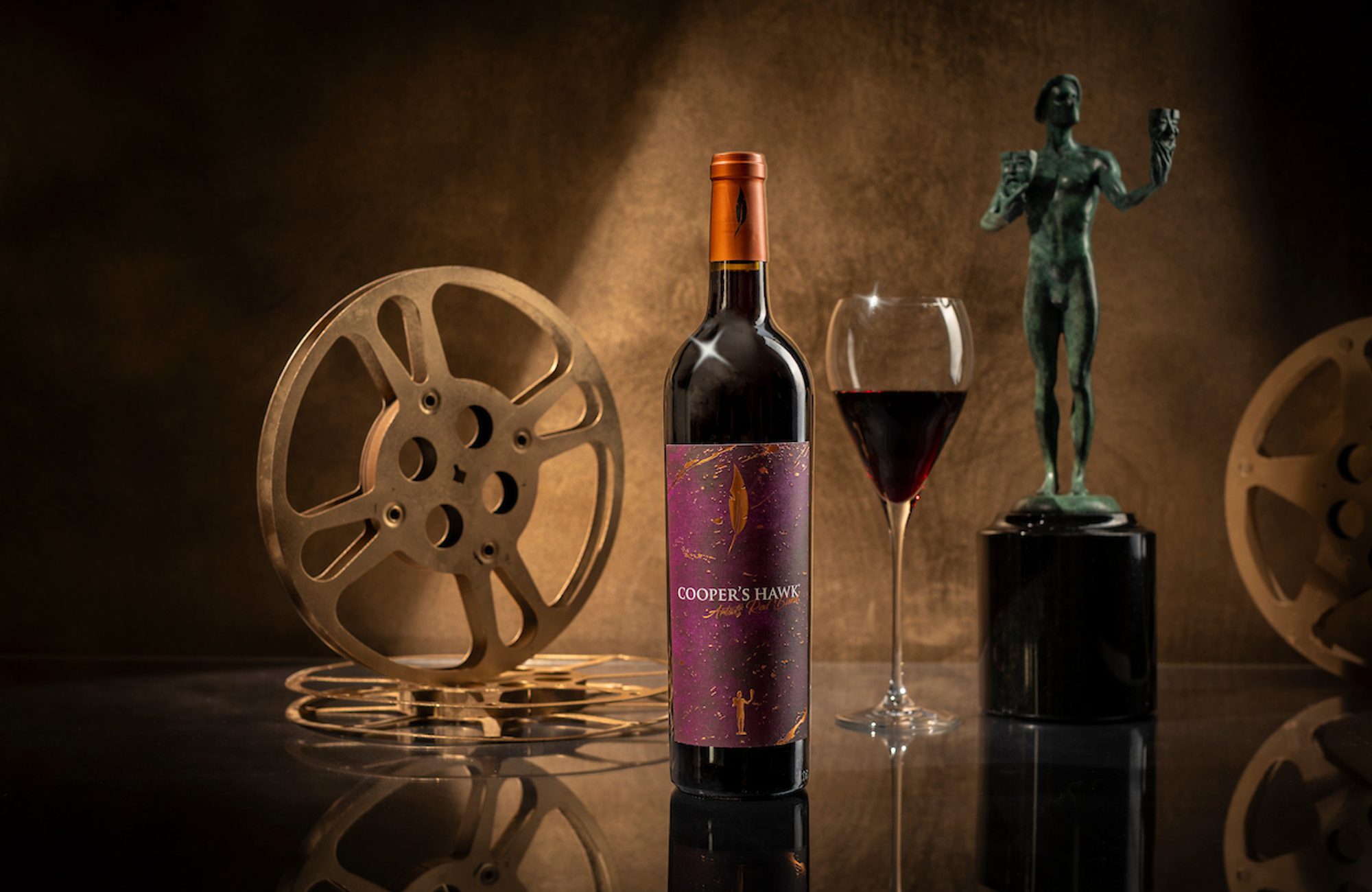 The Artist Red Blend Bottle