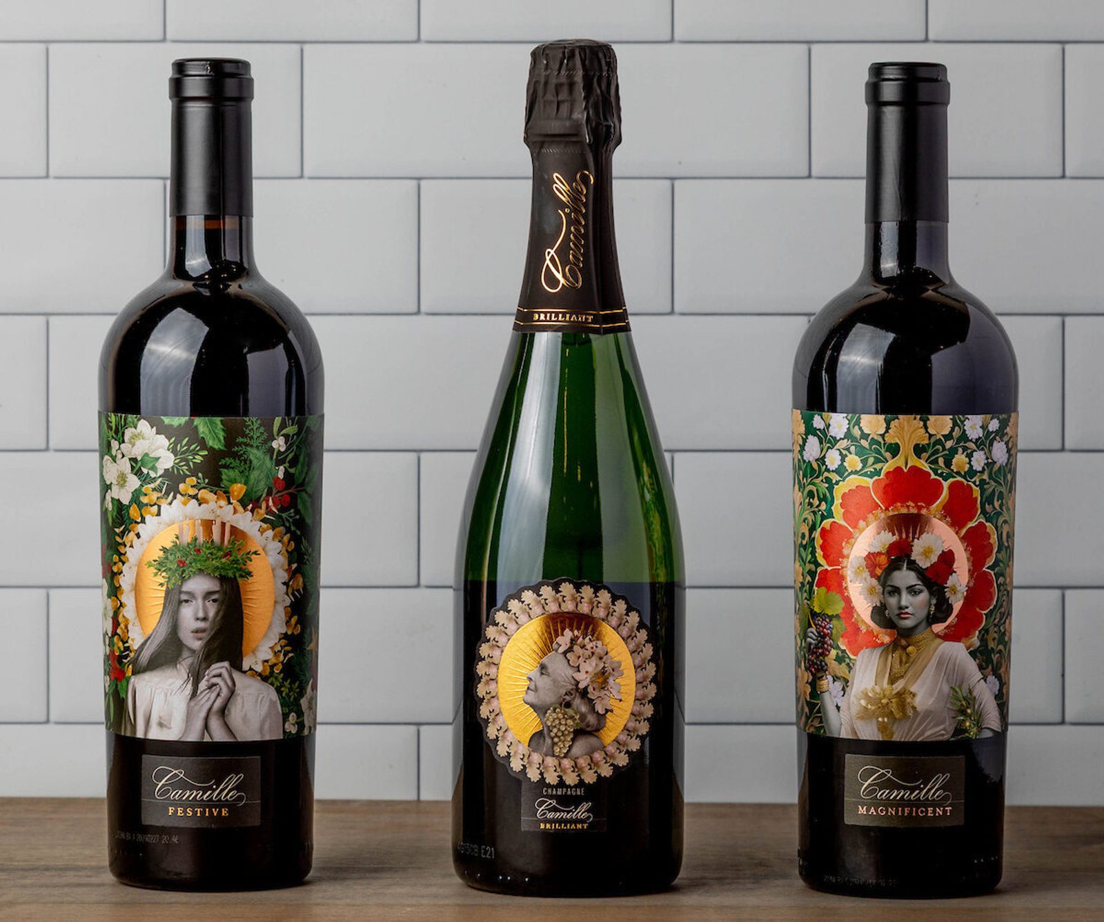 Coopers Hawk Camille Wine Bottles