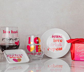 Retail wine gift set Image