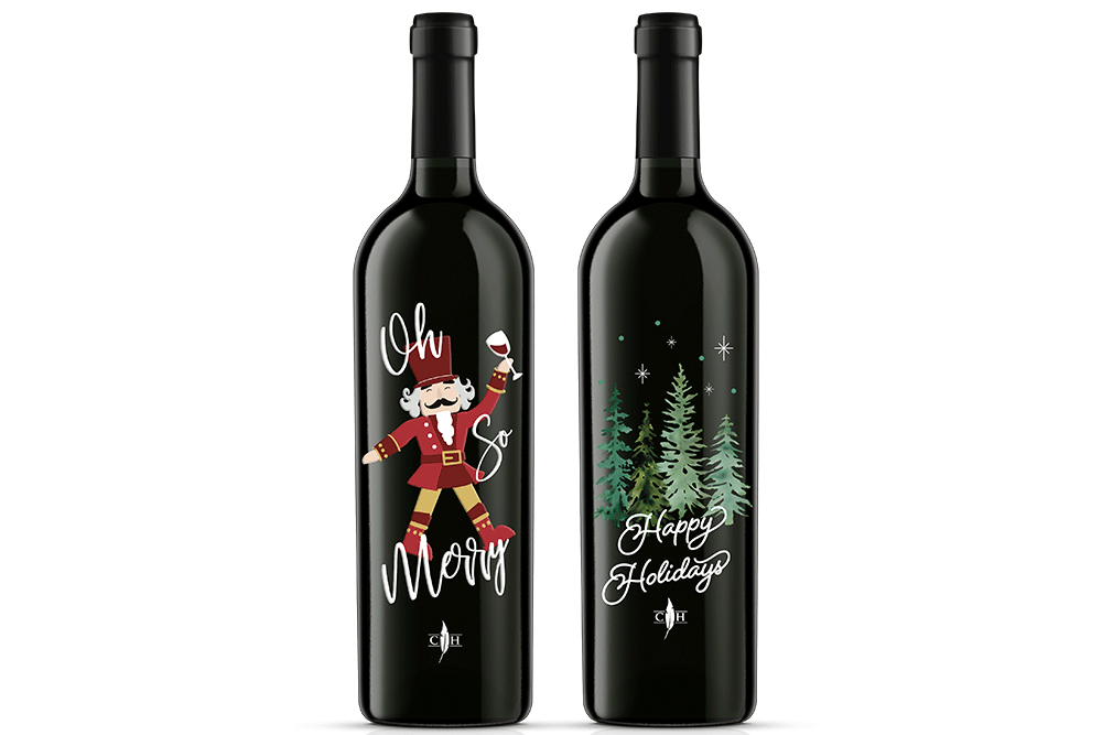 Embossed Holiday Wines Image