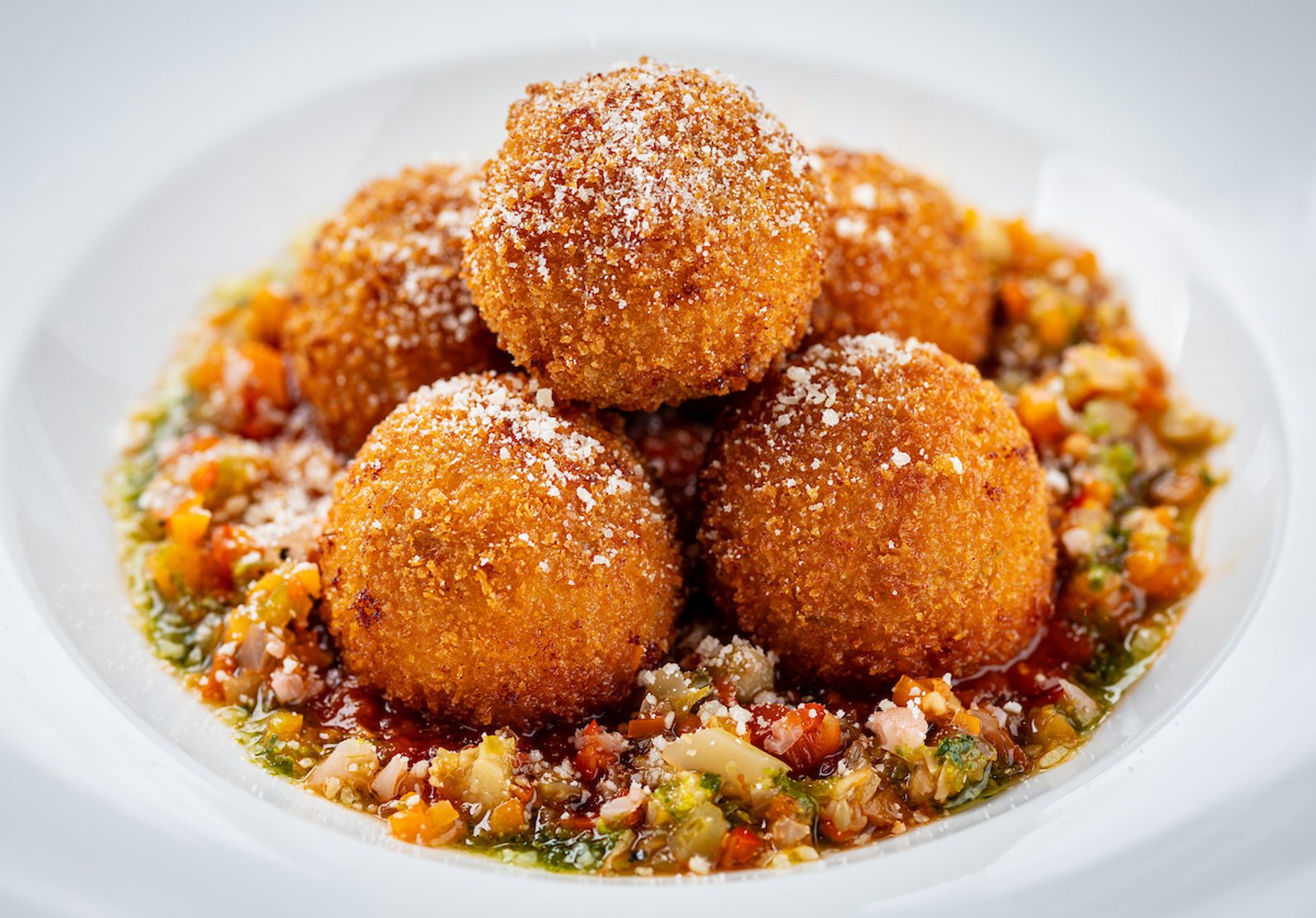 Three Cheese & Italian Sausage Arancini