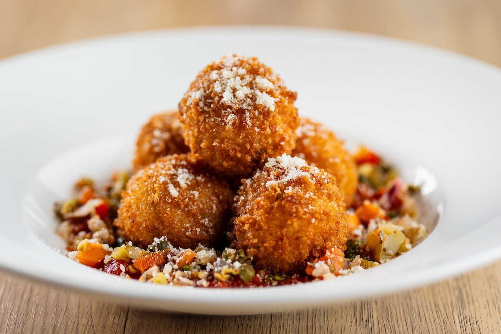 Three Cheese & Italian Sausage Arancini