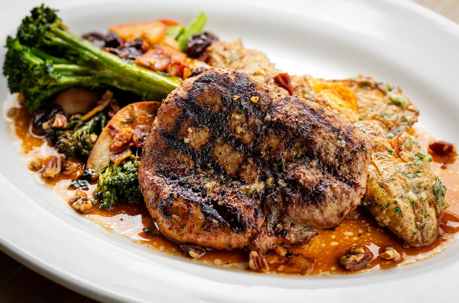 Grilled Heirloom Pork Ribeye