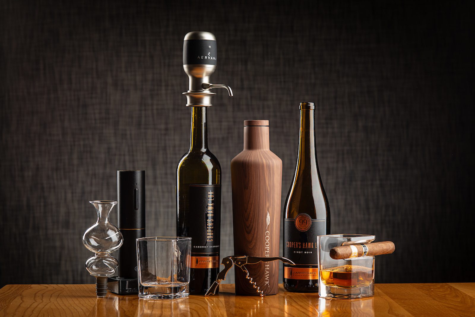 Retail wine gift set