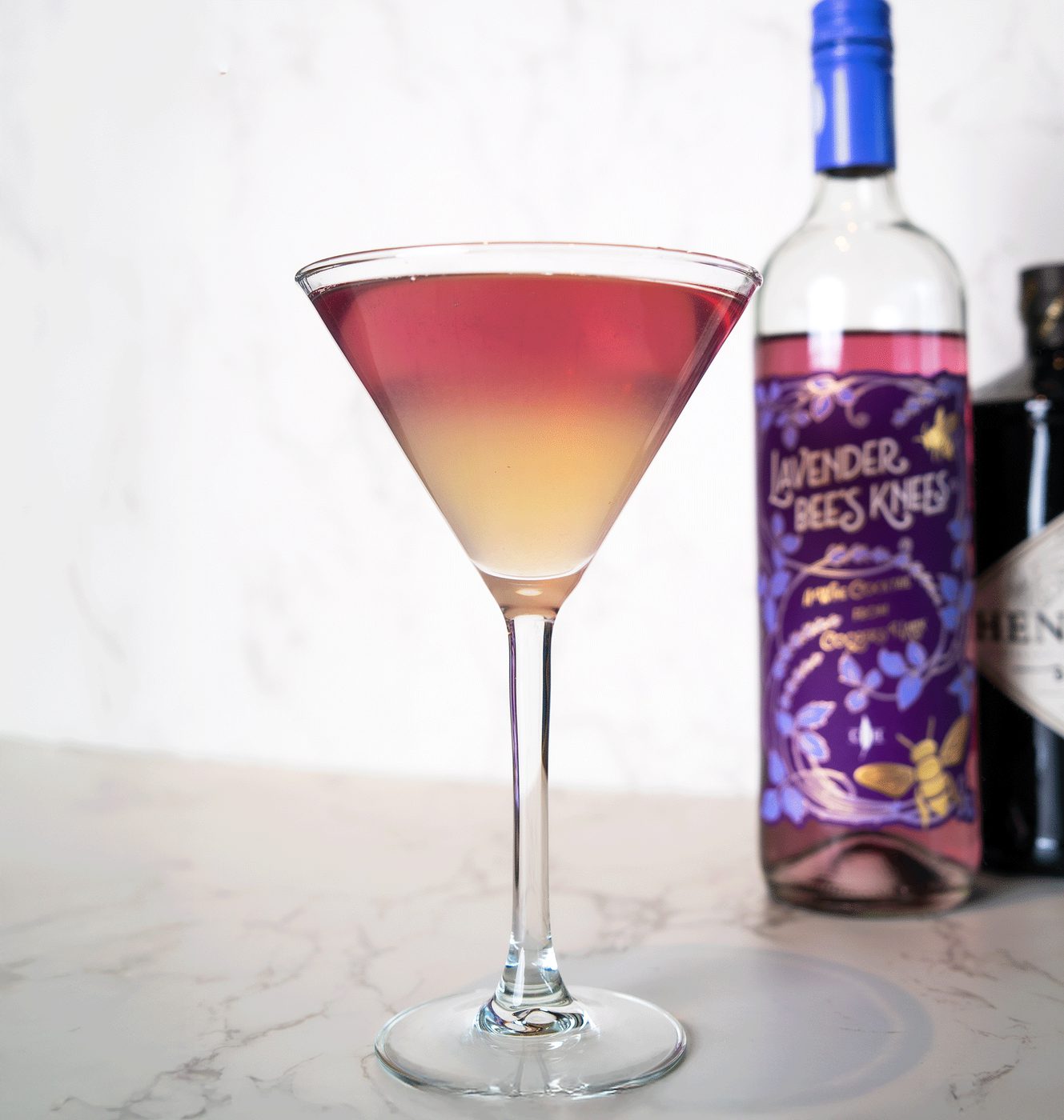Lavender Bee’s Knees Gin Cocktail