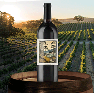 Washington Red Bottle Image with beautiful background