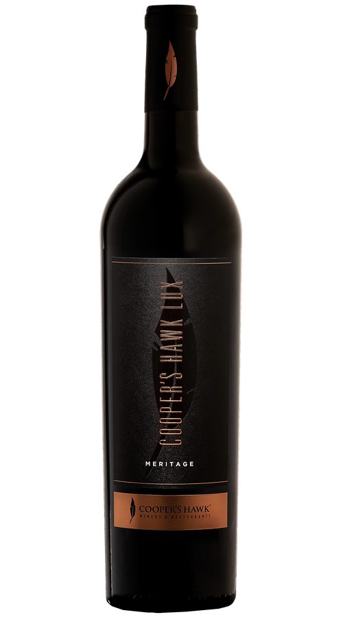 A bottle of heritage rum with a black label.