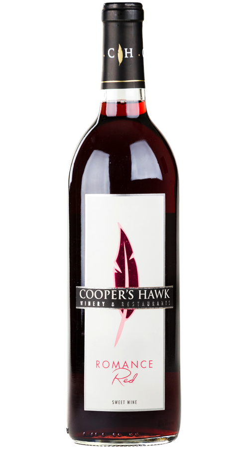 A bottle of cooper's hawk romance.