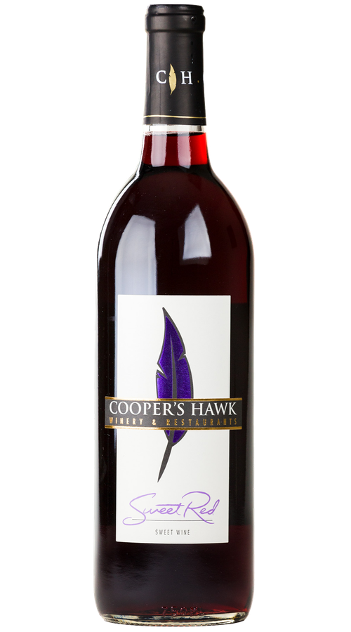 A bottle of hawk's hawk red wine.